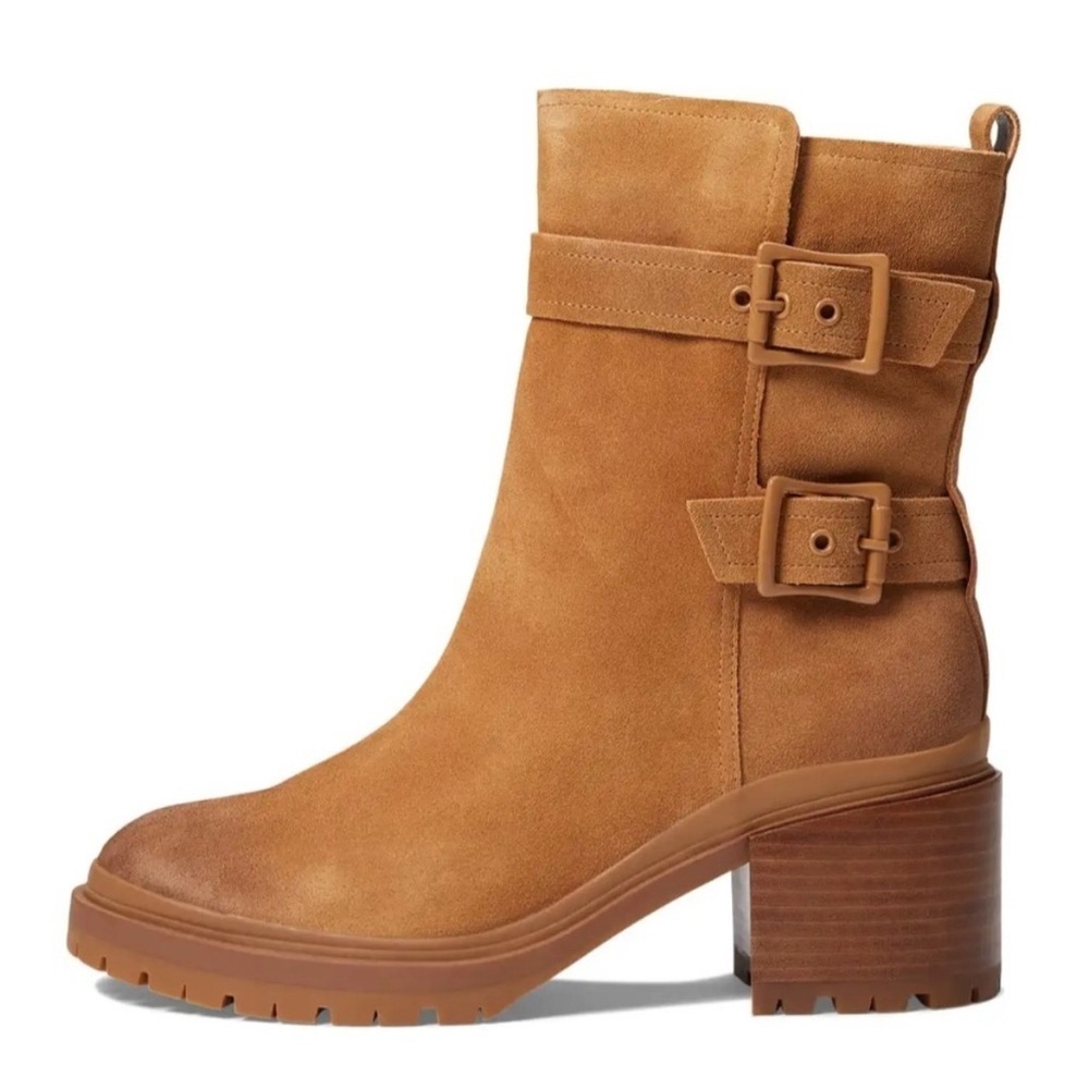 New NATURALIZER Trina Mid Shaft Boots in Golden Caramel Size 7.5